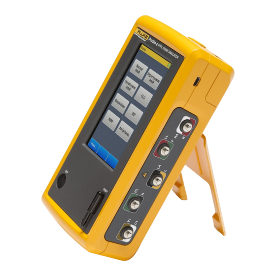 Fluke Biomedical ProSim 4 Manual De Funcionamiento Básico
