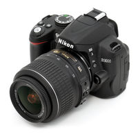 Nikon D3000 Manual Del Usuario