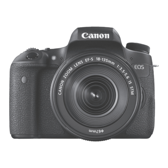 Canon EOS REBEL T6S Manual De Instrucciones