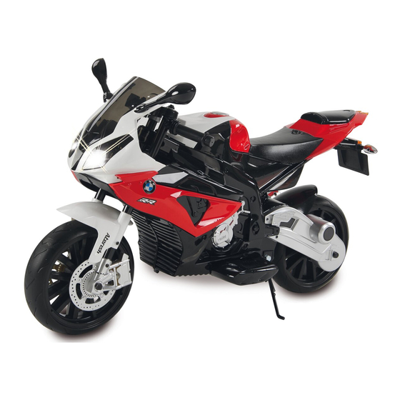 Jamara GERMANY Ride-on Motorrad BMW S1000RR Manual De Instrucciones