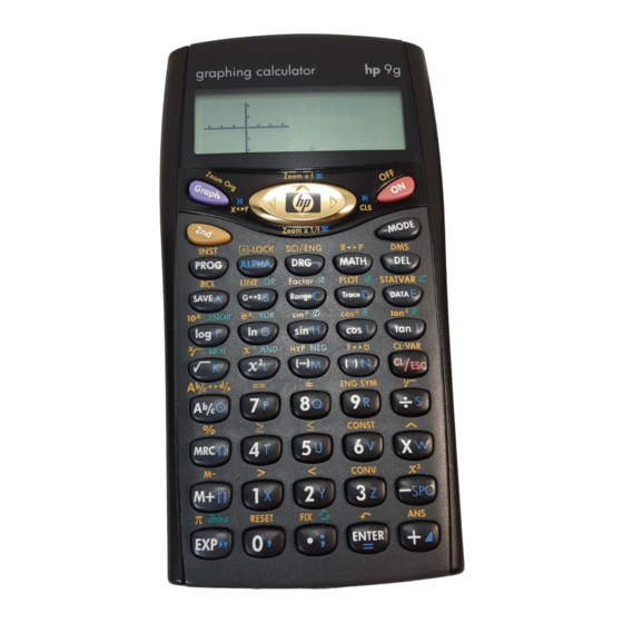 HP 9g Manual De Instrucciones
