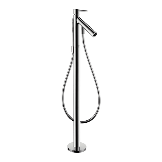 Hansgrohe Axor Starck 10456 Serie Instrucciones De Montaje