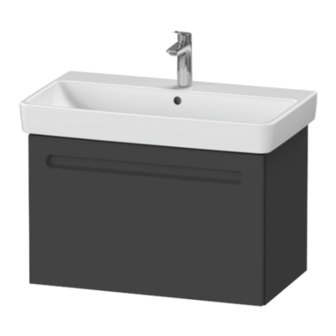 DURAVIT No.1 N1 4283 Instrucciones De Montaje
