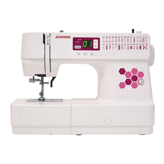 Janome C30 Guia Para Empezar