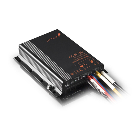 Phocos CIS-N-LED Serie Manual De Instrucciones