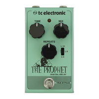 Tc Electronic THE PROPHET Manual