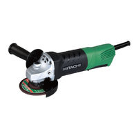 Hitachi Koki G 10SQ Instrucciones De Manejo