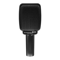 Sennheiser e 609 silver Instrucciones De Manejo