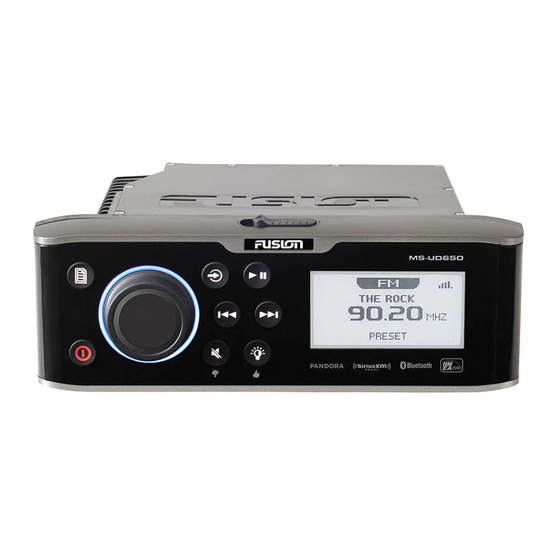 Fusion 650 Serie Manual Del Usuario