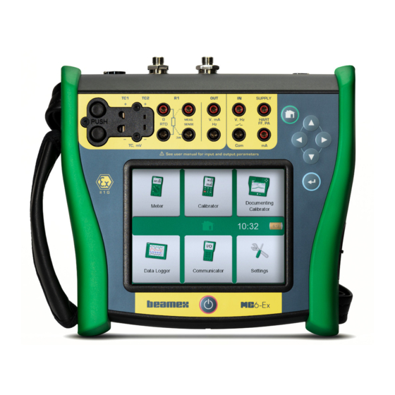 BEAMEX MC6-EX Manual De Usuario