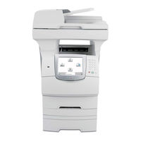 Lexmark X644e Manual Del Usario