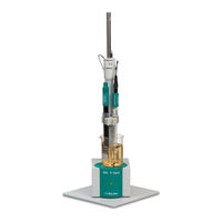 Metrohm 804 Ti Stand Manual De Instrucciones