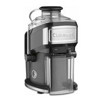 Cuisinart CJE-500 SERIE Manual Del Usuario