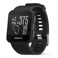 Garmin APPROACH S10 Manual Del Usuario