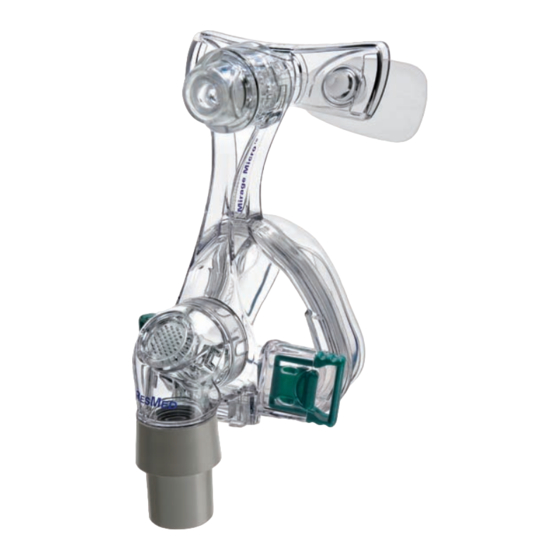 ResMed Mirage Micro Guia Del Usuario