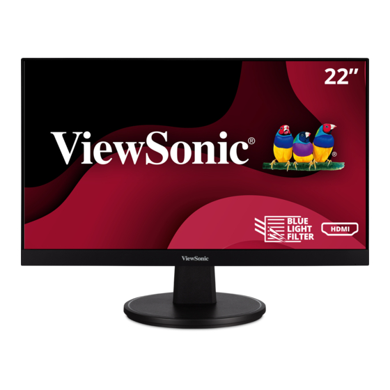 ViewSonic VA2247-mh Guia Del Usuario