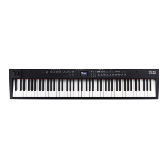 Roland RD-88 Manual Del Usuario