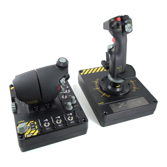 Saitek X-55 RHINO H.O.T.A.S. SYSTEM Manual Del Usuario