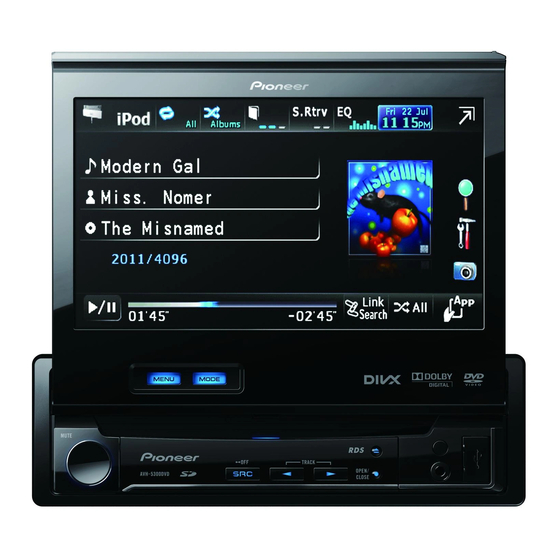 Pioneer AVH-5300DVD Manual De Instalación