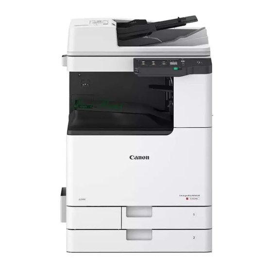 Canon imageRUNNER C3226i Introducción
