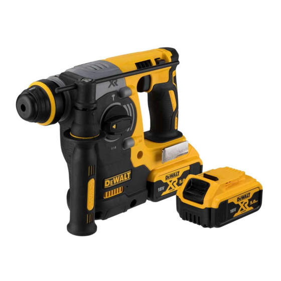 DeWalt DCH253 Manual De Instrucciones