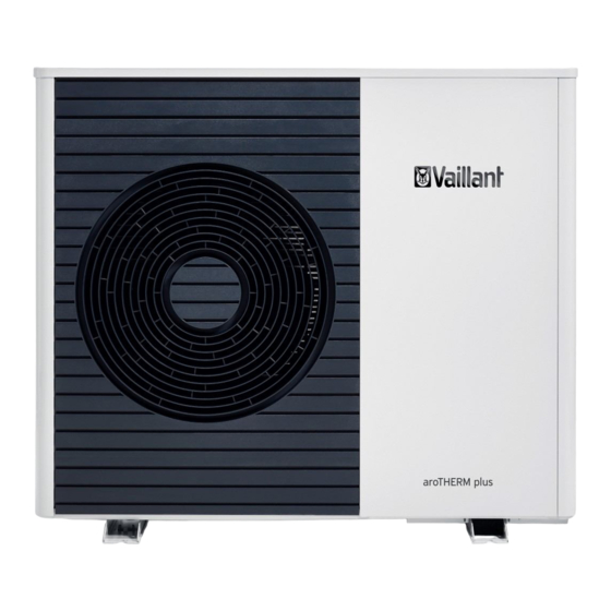 Vaillant aroTHERM plus VWL 45/6 S3 Guía Rápida