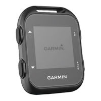 Garmin Approach G10 Manual Del Usuario