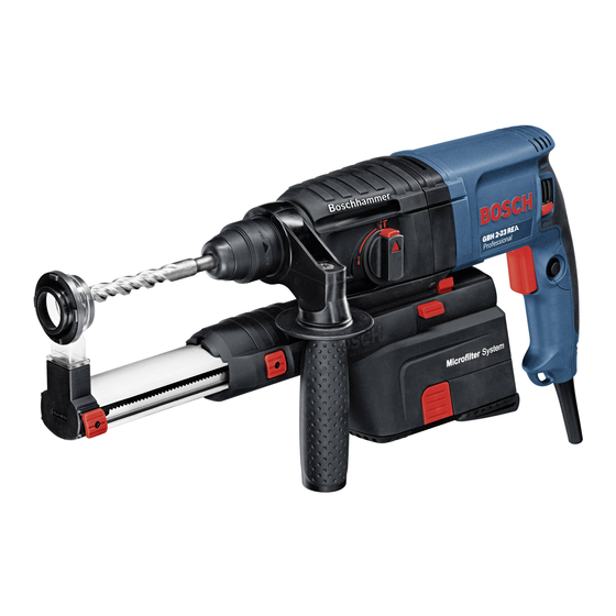 Bosch GBH 2-23 REA Professional Manual Original