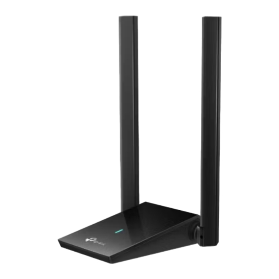 TP-Link Archer TX20U Plus V1 Manuales