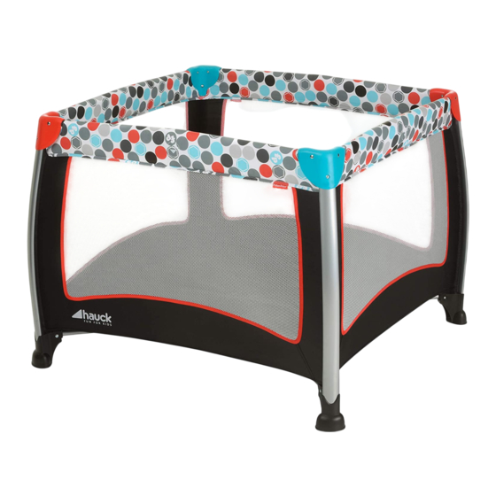 Fisher-Price Easy Traveler Play’n Relax Square Instrucciones De Manejo