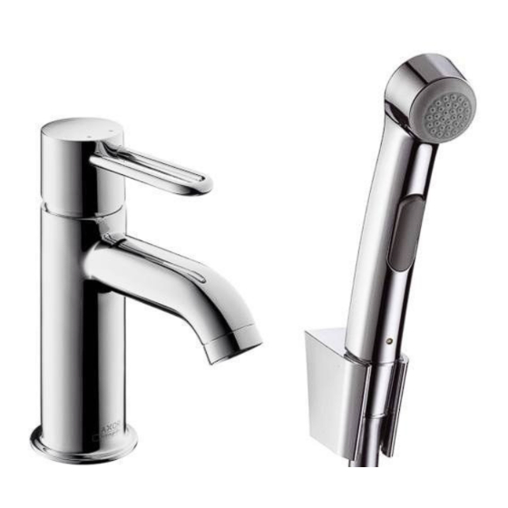 Hansgrohe AXOR Uno 38225000 Modo De Empleo/Instrucciones De Montaje