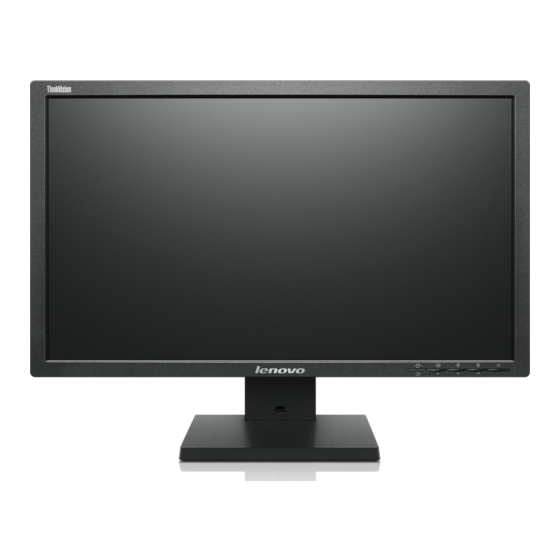 Lenovo ThinkVision T2220wA Guia Del Usuario