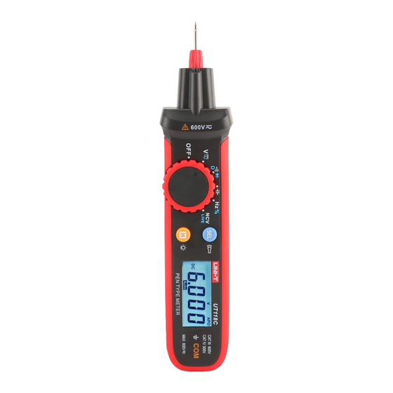 UNI-T UT118C Manual De Usuario