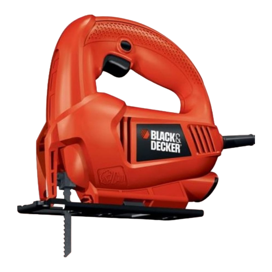 BLACK&DECKER KS495 Manuales