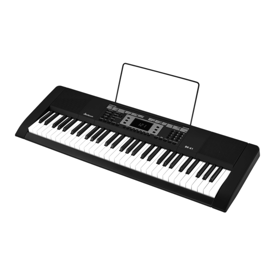 thomann Startone BK-61 Manual De Instrucciones