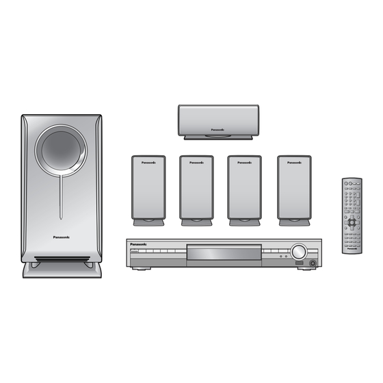 Panasonic SC-HT870 Instrucciones De Funcionamiento