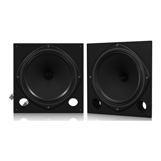 Tannoy CMS 1201DCT Guia De Inicio Rapido