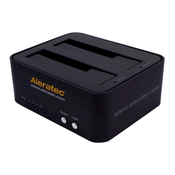 Aleratec 1:1 HDD Copy Cruiser Mini USB3.0 Guia De Inicio Rapido