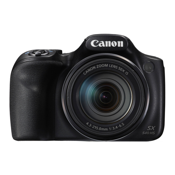 Canon PowerShot SX540 HS Manual De Funciones