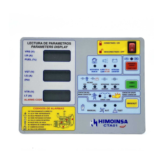 Himoinsa CTA01 Manual De Instrucciones