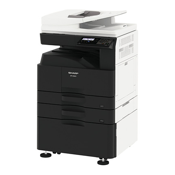 Sharp BP-20M22 Manual De Inicio Rápido
