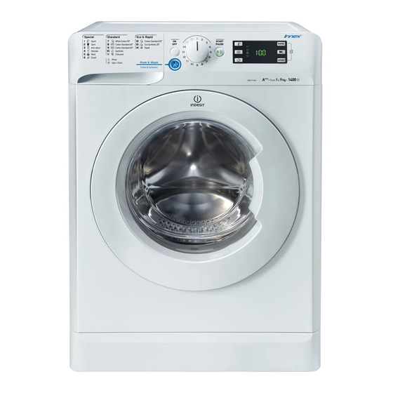 Indesit XWE 91483X W Manual Del Usuario