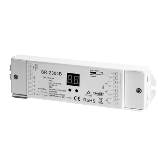 tecsoled DALI TSL-2304B Guia De Inicio Rapido