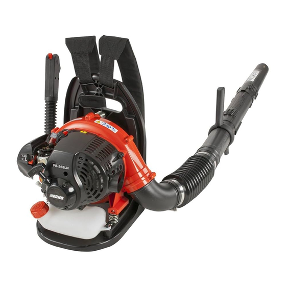 Echo PB-265L Manual Del Operador