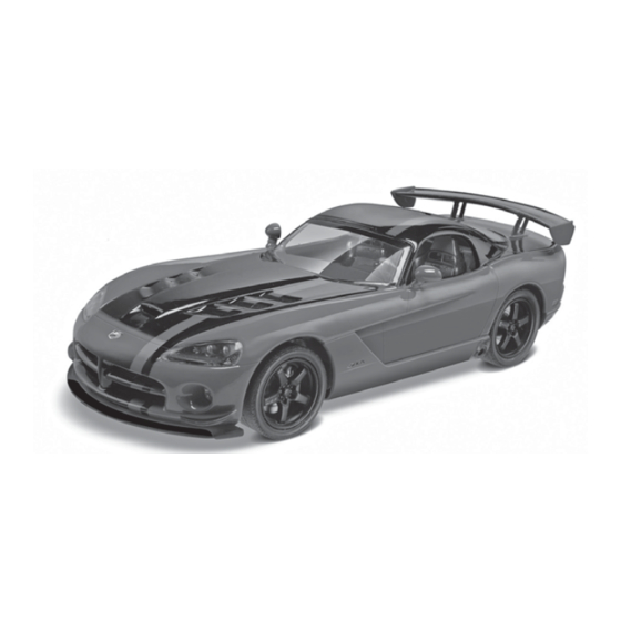 REVELL DODGE VIPER SRT10 ARC Manuales