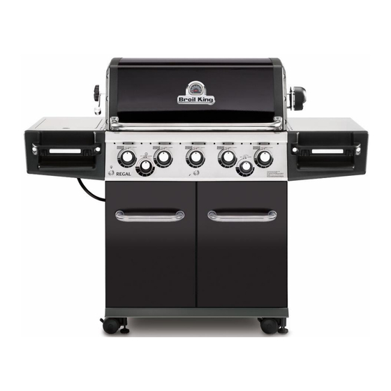 Broil King REGAL 590 Manuel De Montage & Liste De Pieces