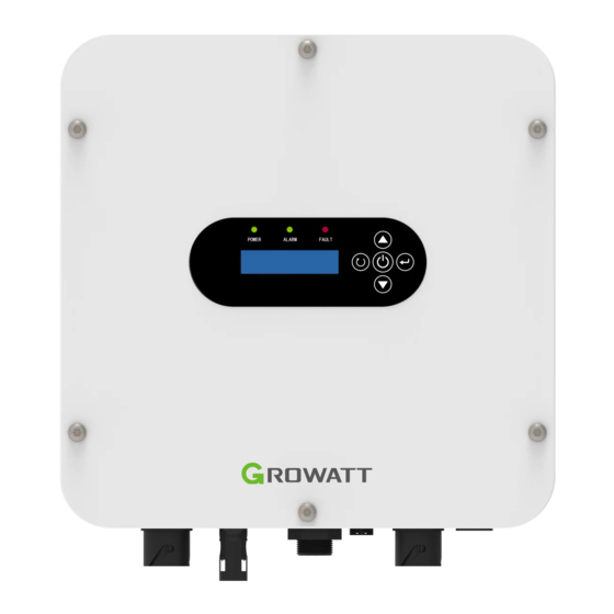 Growatt SPI 750TL Manuales