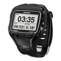 Garmin FORERUNNER 910 XT Manual Del Usuario