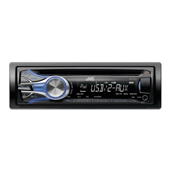 JVC KD-R531 Manual De Instrucciones