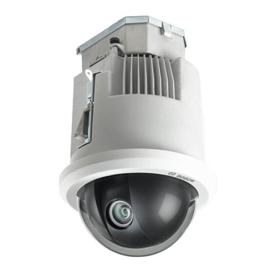 Bosch AUTODOME inteox 7000i Manual De Instalación